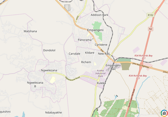 Map location of Richem